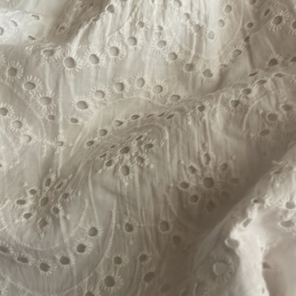 Japna Eyeless Dress White Spaghetti Straps - Picture 8 of 8